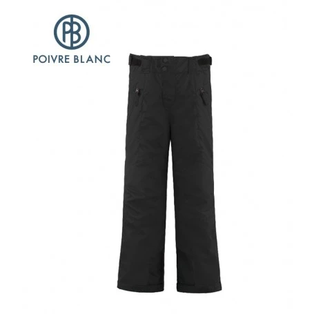 Pantalon POIVRE BLANC W14-0920 Ski Pant Noir Garçon 3 Pantalon POIVRE BLANC W14-0920 Ski Pant Noir Garçon