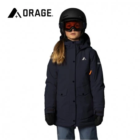 Parka De Ski ORAGE Sequel Bleu Marine Fille 3 Parka De Ski ORAGE Sequel Bleu Marine Fille