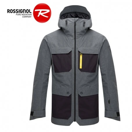 Parka De Ski ROSSIGNOL Type Parka Heather Gris Homme 3 Parka De Ski ROSSIGNOL Type Parka Heather Gris Homme
