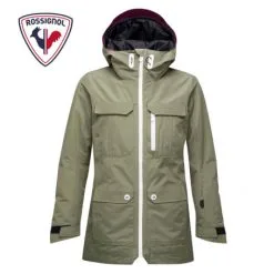 Parka De Ski ROSSIGNOL Type Parka Kaki Femme