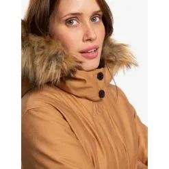 Parka ROXY Travelling West Camel Femme -Ski Pants parka roxy travelling west camel femme 2