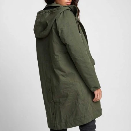 Parka RVCA Runyon Kaki Femme 4 Parka RVCA Runyon Kaki Femme - Image 2