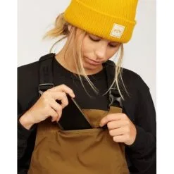 Salopette De Ski BILLABONG Drifter Sympatex Bib Camel Femme -Ski Pants salopette de ski billabong drifter sympatex bib camel femme 3