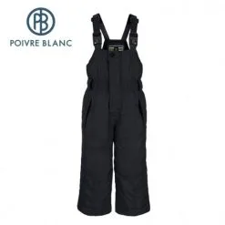 Salopette De Ski POIVRE BLANC W15-0924 BBBY Noir BB Garçon