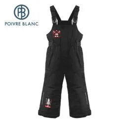 Salopette De Ski POIVRE BLANC W20-0924 BBBY Noir BB Garçon