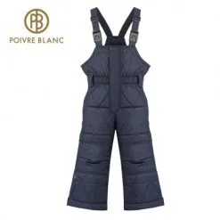 Salopette De Ski POIVRE BLANC W21-1025 BBUX Bleu Marine BB Unisexe