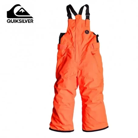 Salopette De Ski QUIKSILVER Boogie Orange Fluo BB Garçon 4 Salopette De Ski QUIKSILVER Boogie Orange Fluo BB Garçon - Image 2