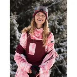 Salopette De Ski ROXY Rideout Lie De Vin Femme 9 Salopette De Ski ROXY Rideout Lie De Vin Femme -Ski Pants salopette de ski roxy rideout lie de vin femme 3