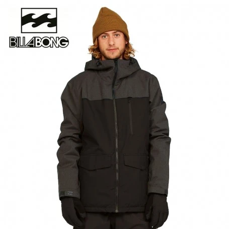 Veste De Ski BILLABONG All Day Noir/Gris Homme 3 Veste De Ski BILLABONG All Day Noir/Gris Homme