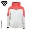 Veste De Ski DEGRE 7 Sassiere Corail / Orange Femme