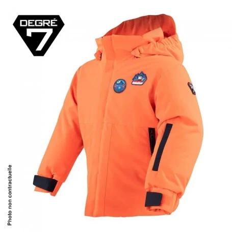 Veste De Ski DEGRE 7 Sledge Orange BB Garcon 3 Veste De Ski DEGRE 7 Sledge Orange BB Garcon
