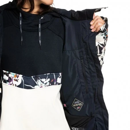 Veste De Ski Gtx ROXY Stretch Essence Imprimé Femme 6 Veste De Ski Gtx ROXY Stretch Essence Imprimé Femme - Image 4