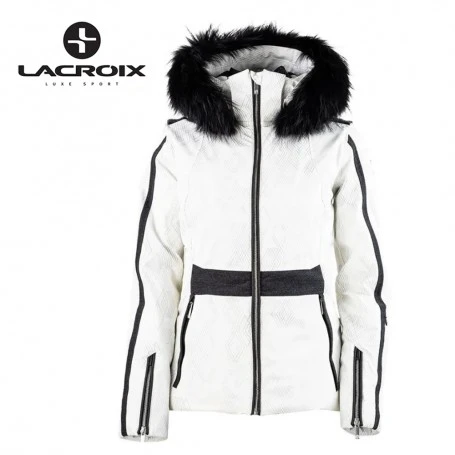 Veste De Ski LACROIX Zenith Blanc Femme 3 Veste De Ski LACROIX Zenith Blanc Femme