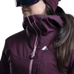 Veste De Ski ORAGE Nina Lie De Vin / Rose Femme -Ski Pants veste de ski orage nina lie de vin rose femme 3