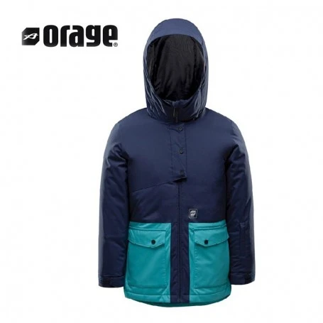 Veste De Ski ORAGE Norah Bleu Fille 3 Veste De Ski ORAGE Norah Bleu Fille