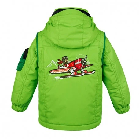 Veste De Ski POIVRE BLANC W15-0900 BBBY Verte BB Garçon 4 Veste De Ski POIVRE BLANC W15-0900 BBBY Verte BB Garçon - Image 2