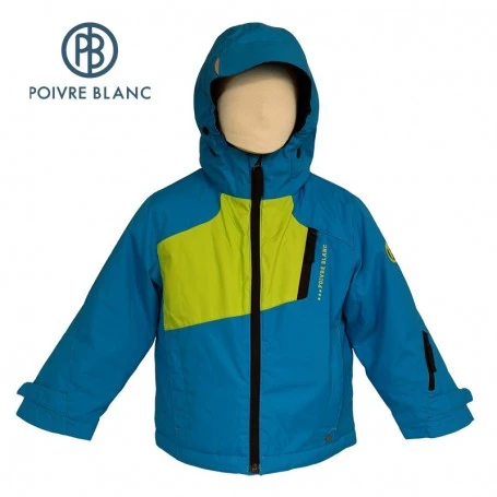 Veste De Ski POIVRE BLANC W14-0901 BBBY Bleu BB Garçon 3 Veste De Ski POIVRE BLANC W14-0901 BBBY Bleu BB Garçon