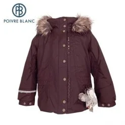 Veste De Ski POIVRE BLANC W13-1002 BBGL/A Vison BB Fille