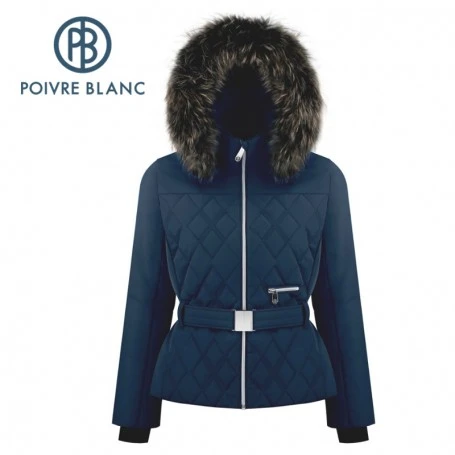 Veste De Ski POIVRE BLANC W19-1003 WO/B Bleu Marine Femme 3 Veste De Ski POIVRE BLANC W19-1003 WO/B Bleu Marine Femme