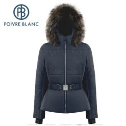 Veste De Ski POIVRE BLANC W20-1003 WO/B Bleu Marine Femme