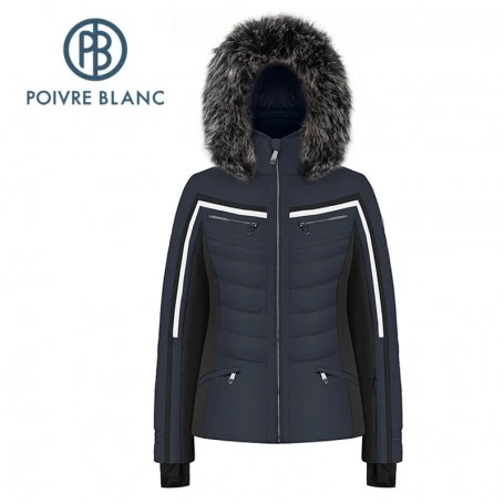 Veste De Ski POIVRE BLANC W21-1002 WO/A Marine Femme 3 Veste De Ski POIVRE BLANC W21-1002 WO/A Marine Femme