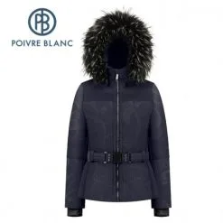 Veste De Ski POIVRE BLANC W21-1003 WO/A Bleu Marine Femme