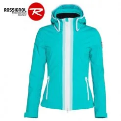Veste De Ski ROSSIGNOL 1907 Combes Turquoise Femme