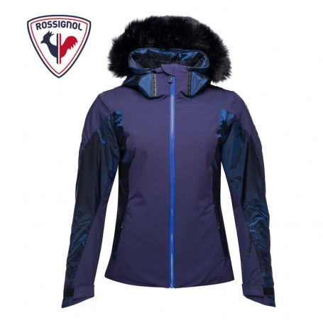 Veste De Ski ROSSIGNOL Aile Bleu Nuit Femme 3 Veste De Ski ROSSIGNOL Aile Bleu Nuit Femme
