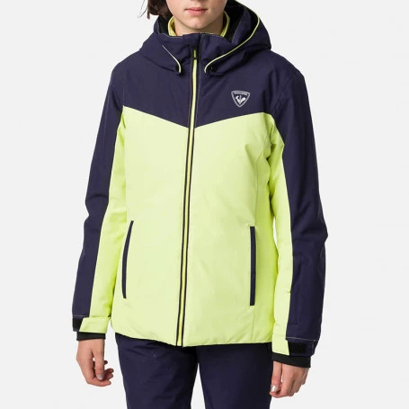 Veste De Ski ROSSIGNOL Girl Ski Jacket Bleu / Jaune Fille 4 Veste De Ski ROSSIGNOL Girl Ski Jacket Bleu / Jaune Fille - Image 2