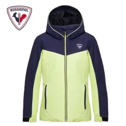 Veste De Ski ROSSIGNOL Girl Ski Jacket Bleu / Jaune Fille