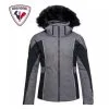 Veste De Ski ROSSIGNOL Ski Heather Jacket Gris / Noir Femme -Ski Pants veste de ski rossignol ski heather jacket gris noir femme