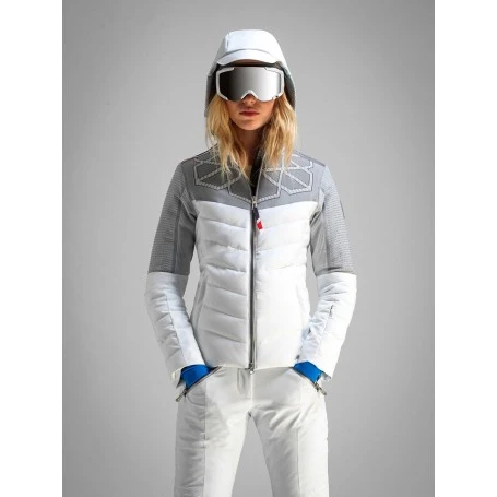 Veste De Ski ROSSIGNOL Supercorde Blanc Femme 4 Veste De Ski ROSSIGNOL Supercorde Blanc Femme - Image 2
