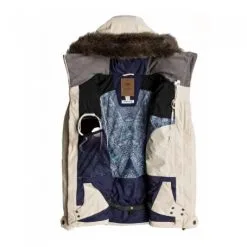 Veste De Ski ROXY Quinn Crème Femme -Ski Pants veste de ski roxy quinn creme femme 2
