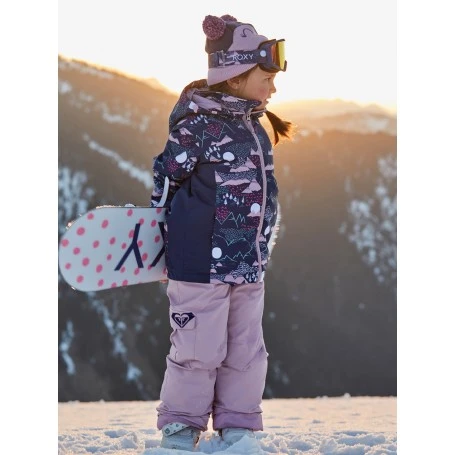 Veste De Snowboard ROXY Snowy Tale Bleu BB Fille 5 Veste De Snowboard ROXY Snowy Tale Bleu BB Fille - Image 3