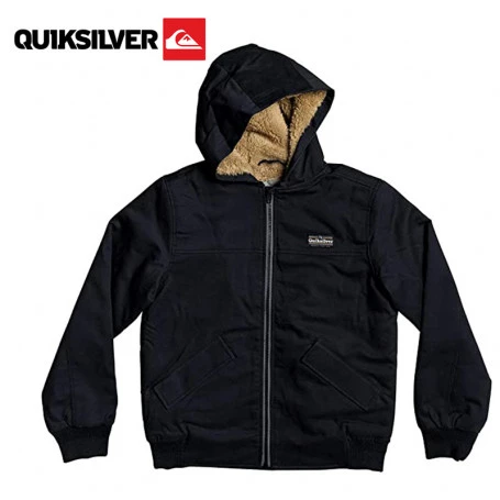 Veste QUIKSILVER Clarendon Scot Noir Junior 3 Veste QUIKSILVER Clarendon Scot Noir Junior